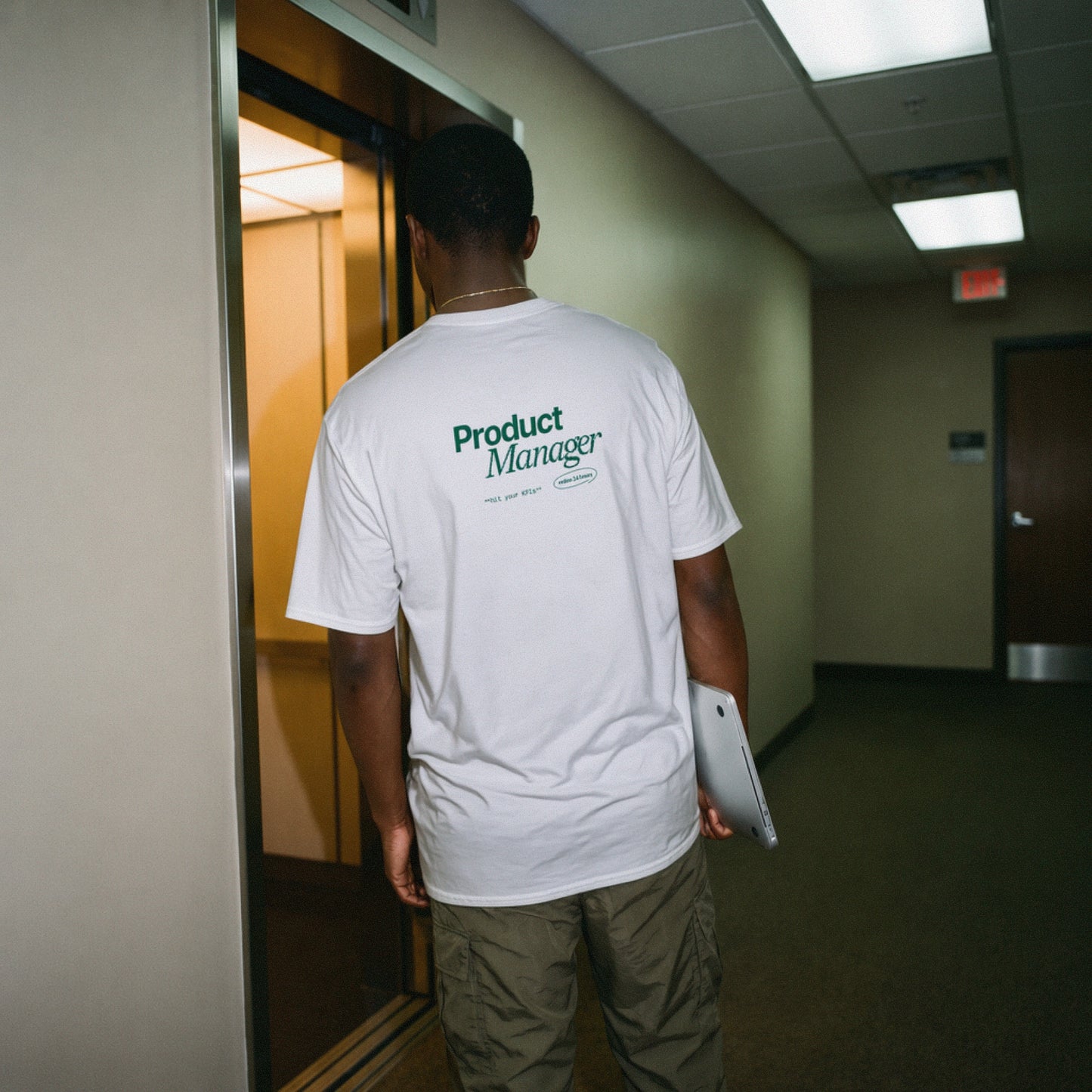 Product Manager Tee Type-A, Green